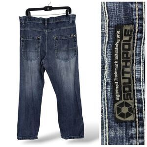 Vintage Y2K Southpole Baggy‎ Skater Grunge Jeans VTG Mens Size 38